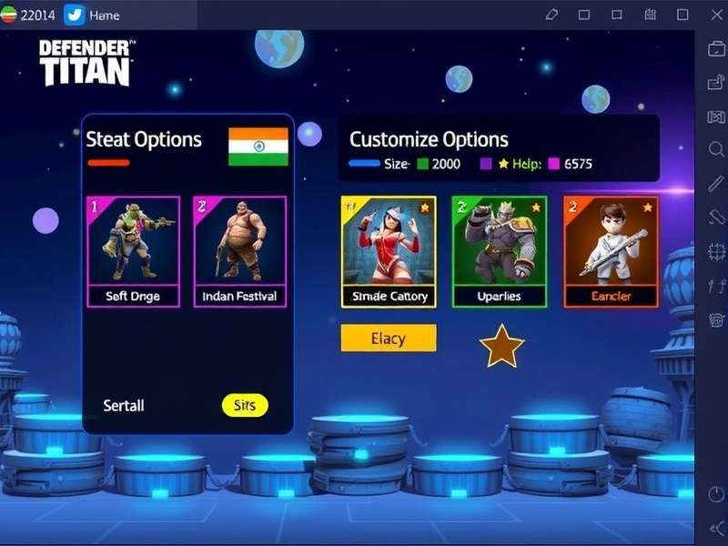 Galaxy Defender Titan Indian Festival Event